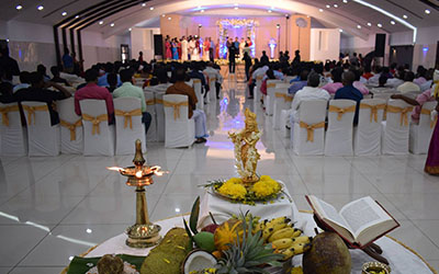 ac wedding hall in kottayam